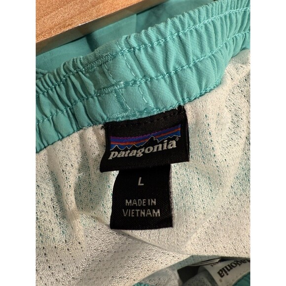 Patagonia Men's 5” Baggies Shorts Subtidal Blue Size Large - Picture 5 of 7